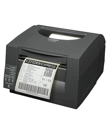  Citizen этикеточный принтер CL-S521II  черный 